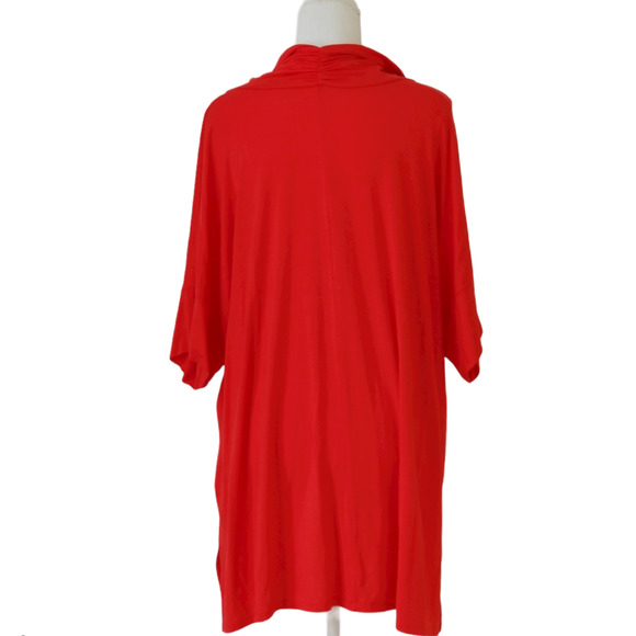 Lands' End Top Cowl neckline, Batwing sleeve - Size 1X - Picture 2 of 6